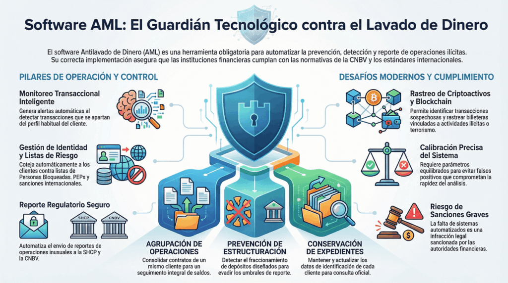 Infografia Software Antilavado de Dinero